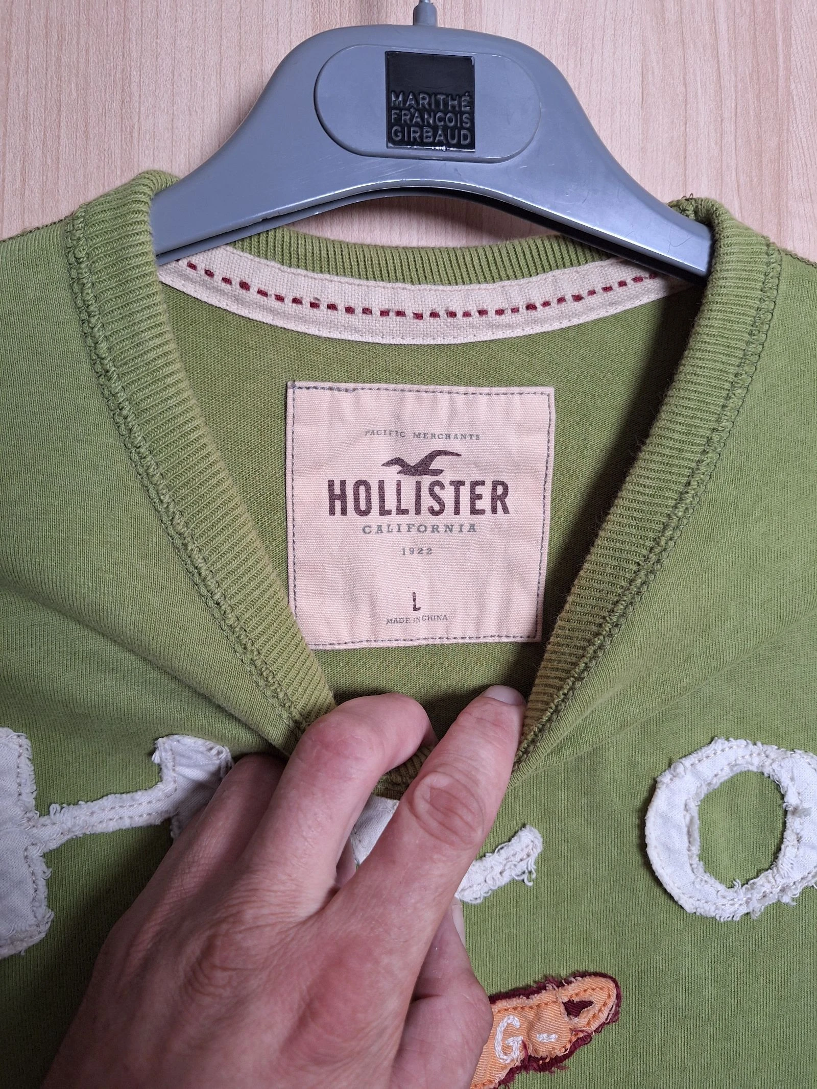Moletom leve / Camiseta de outono grossa Hollister – photo 3